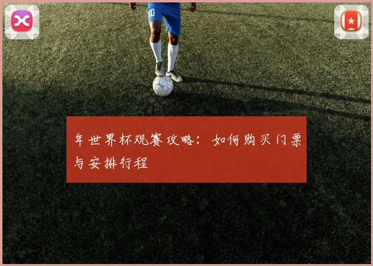 年世界杯观赛攻略：如何购买门票与安排行程